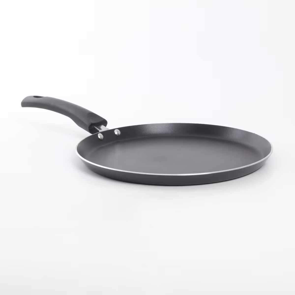 Fiona Sebron Aluminium Dosa Tawa - 45cm in Black