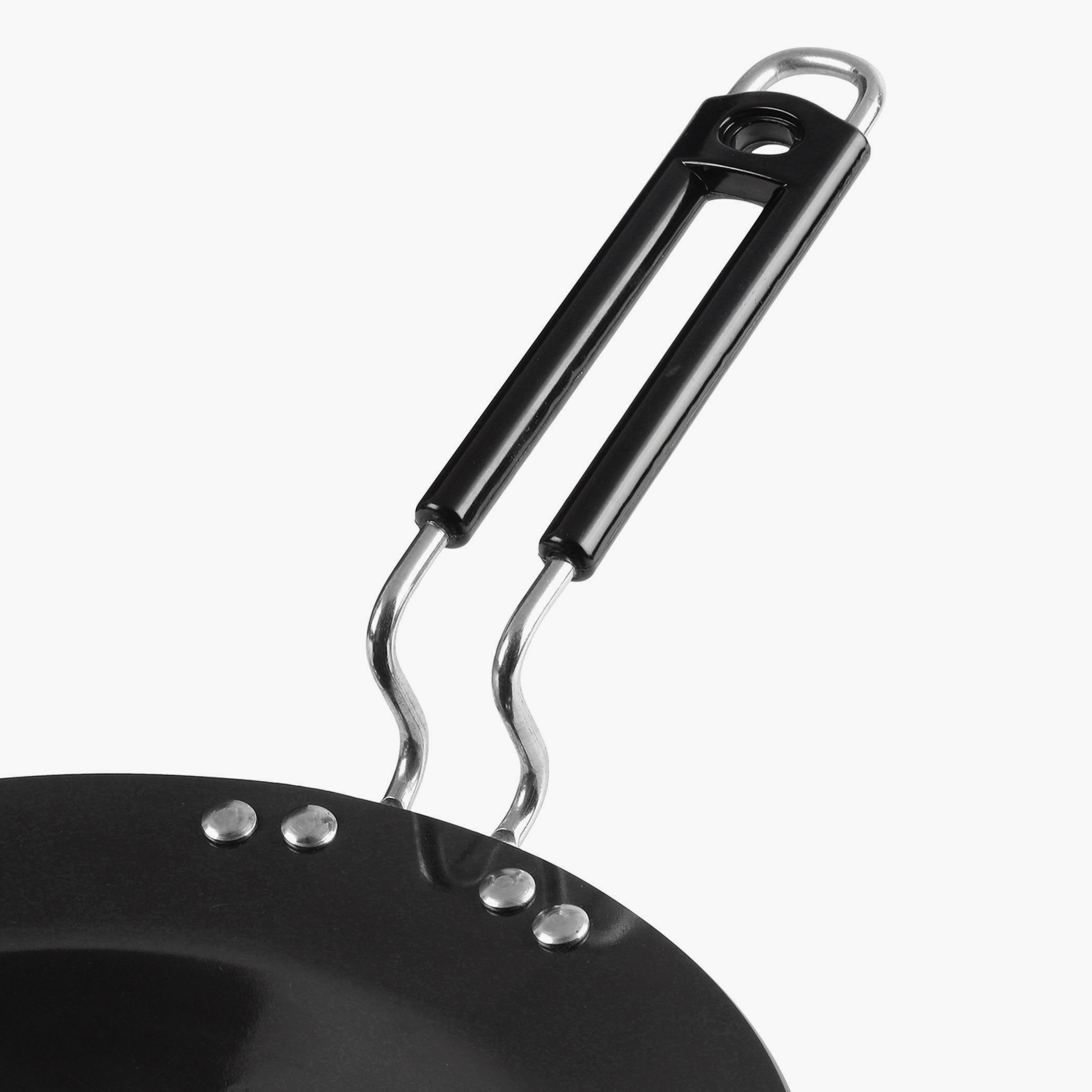 VINOD Aluminium Hard Anodized Roti Tawa - 25cm in Black