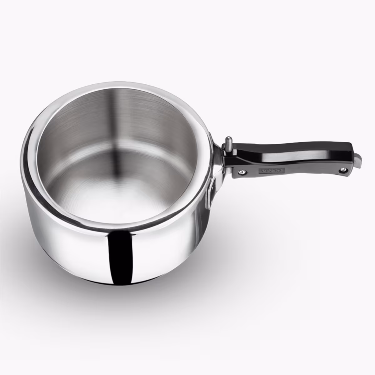 VINOD Europa 18/8 Stainless Steel Inner Lid Pressure Cooker - 3L in Silver