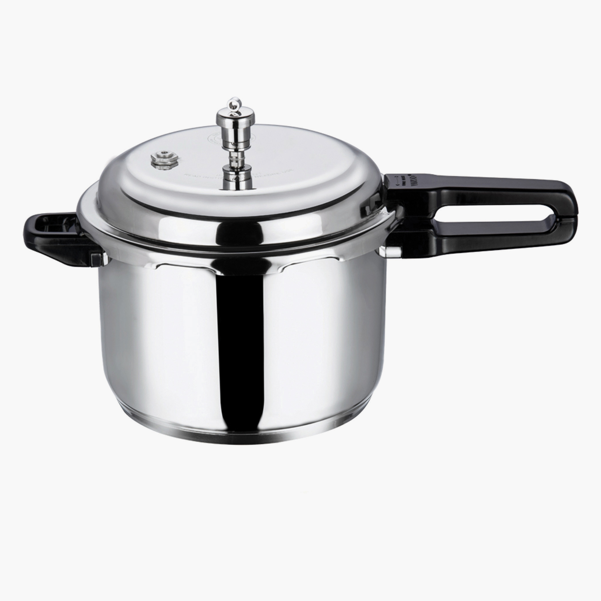 VINOD 18/8 Stainless Steel Pressure Cooker - 5L in Silver
