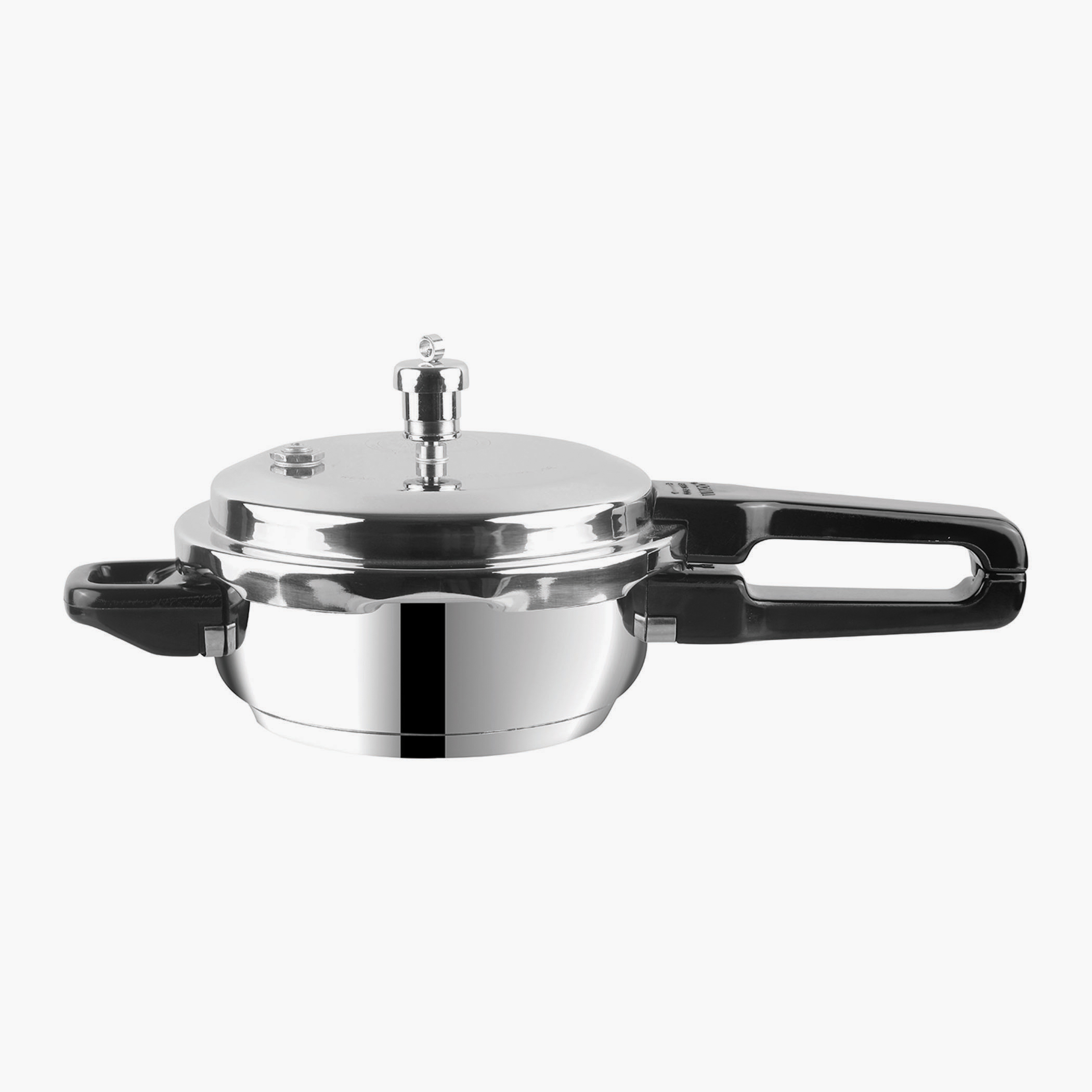 VINOD Senior 18/8 Stainless Steel Pan Pressure Cooker - 4.5L in Silver