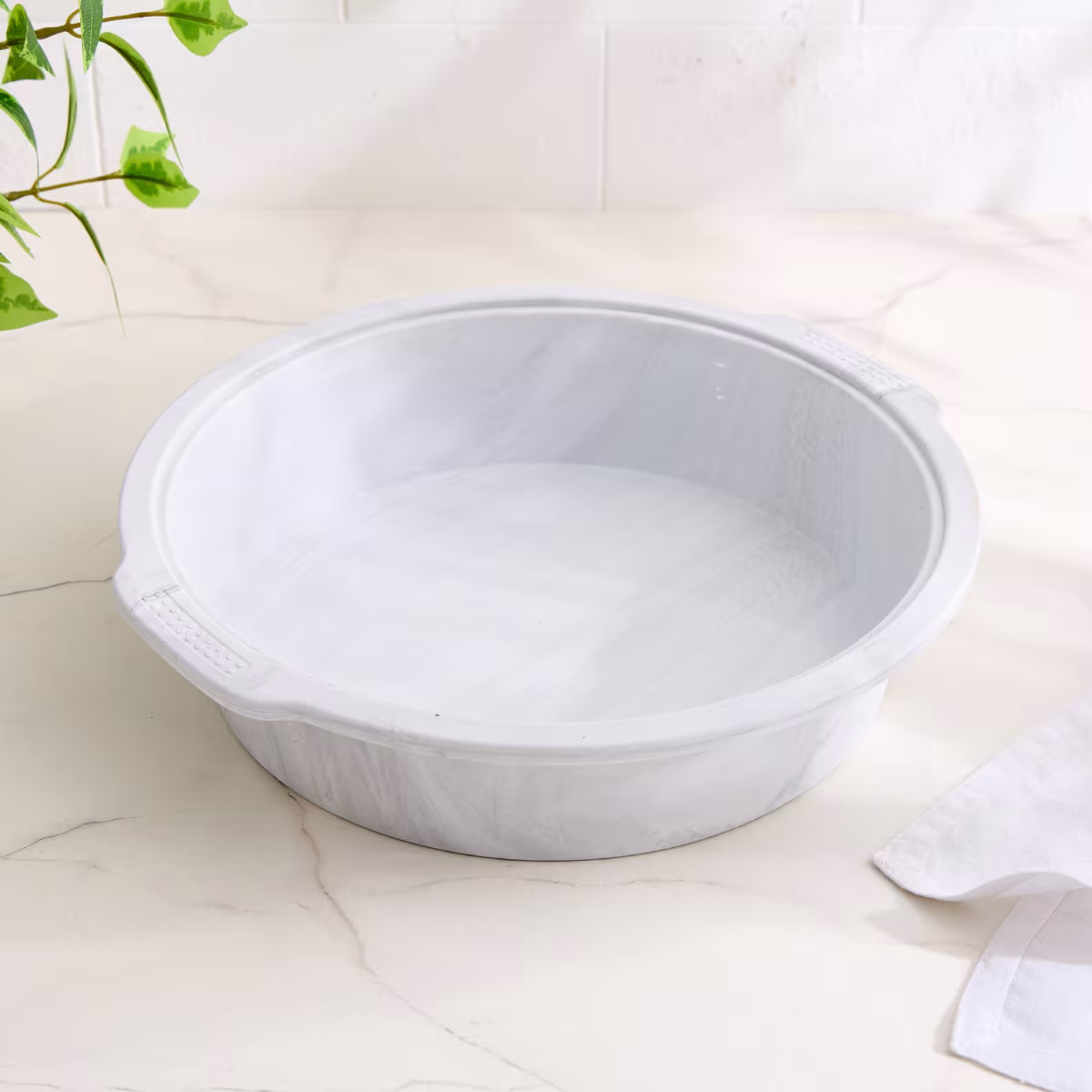 Bakers Pride Floura Silicone Baking Pan in Grey