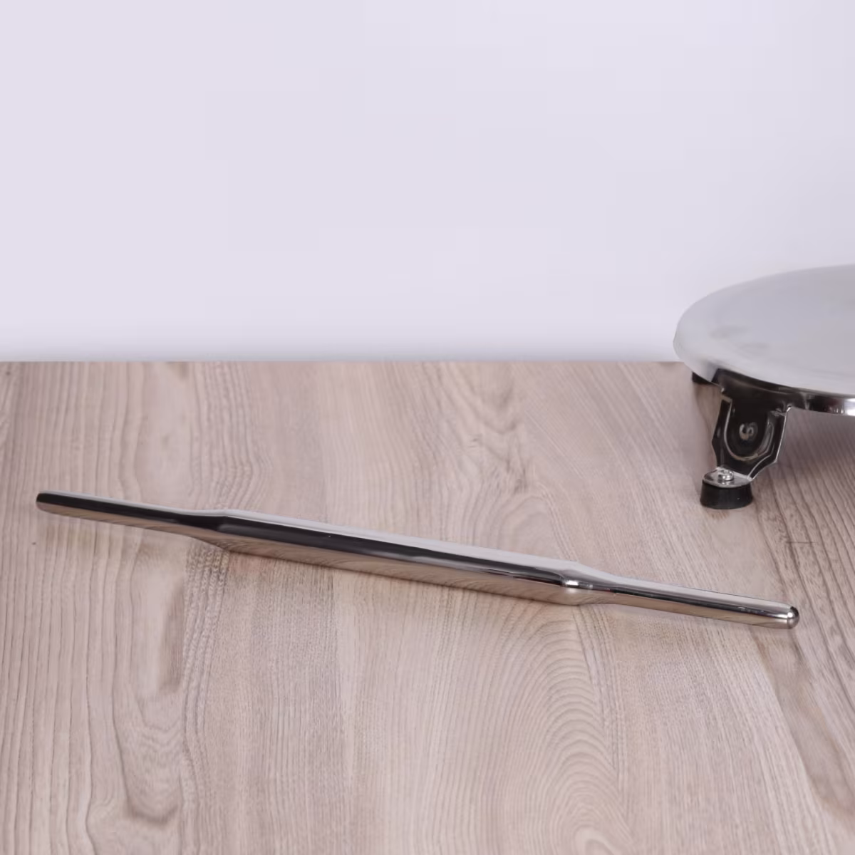 Ferrit Stainless Steel Rolling Pin in Silver