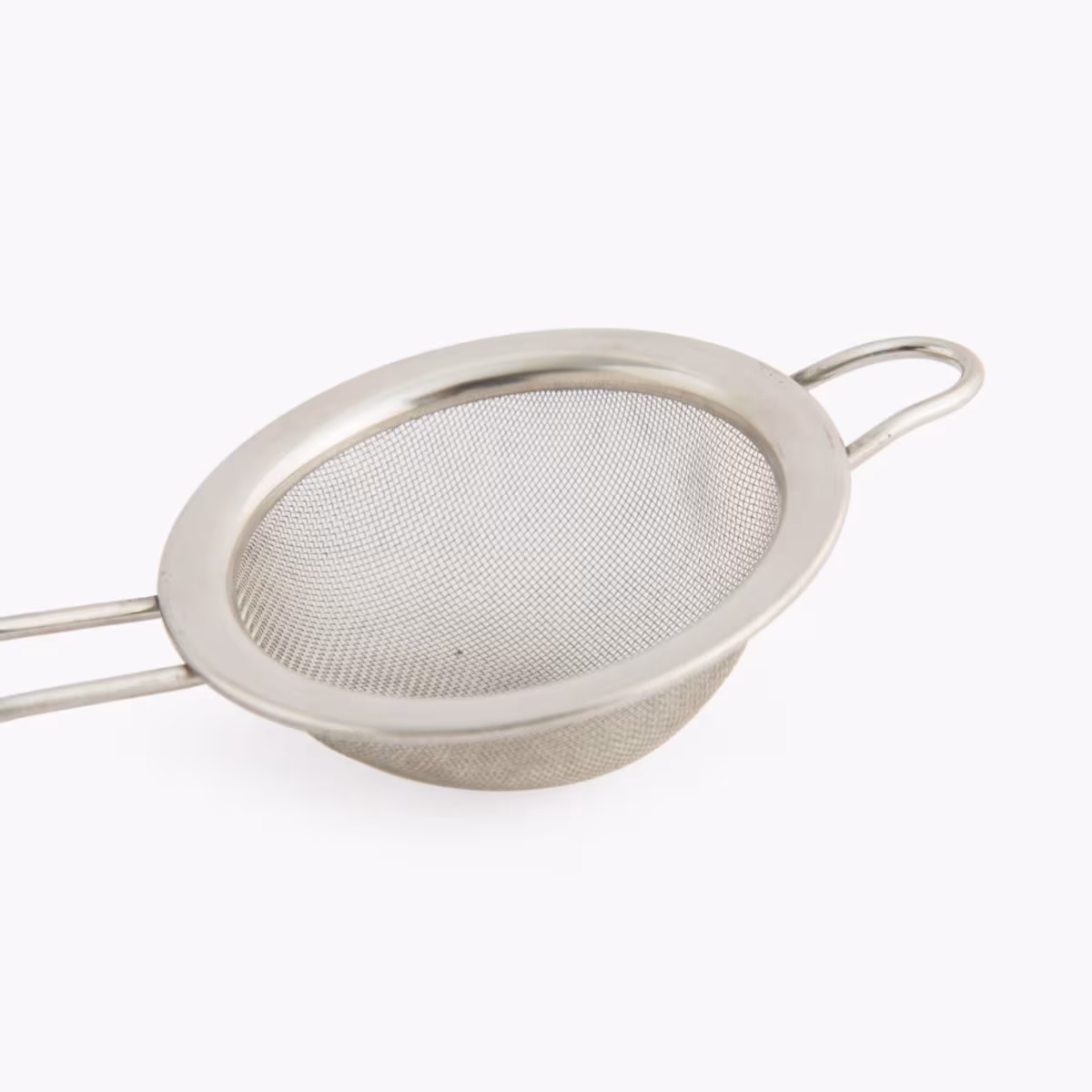 Ferrit Stainless Steel Tea Strainer in Silver