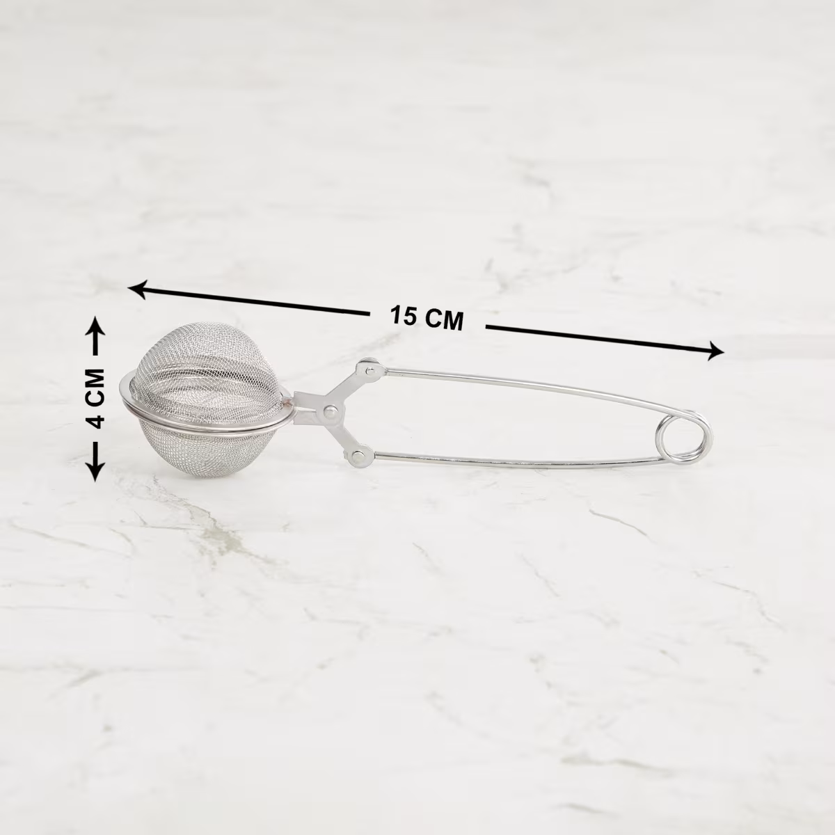 Ferrit Stainless Steel Tea Infuser in Silver