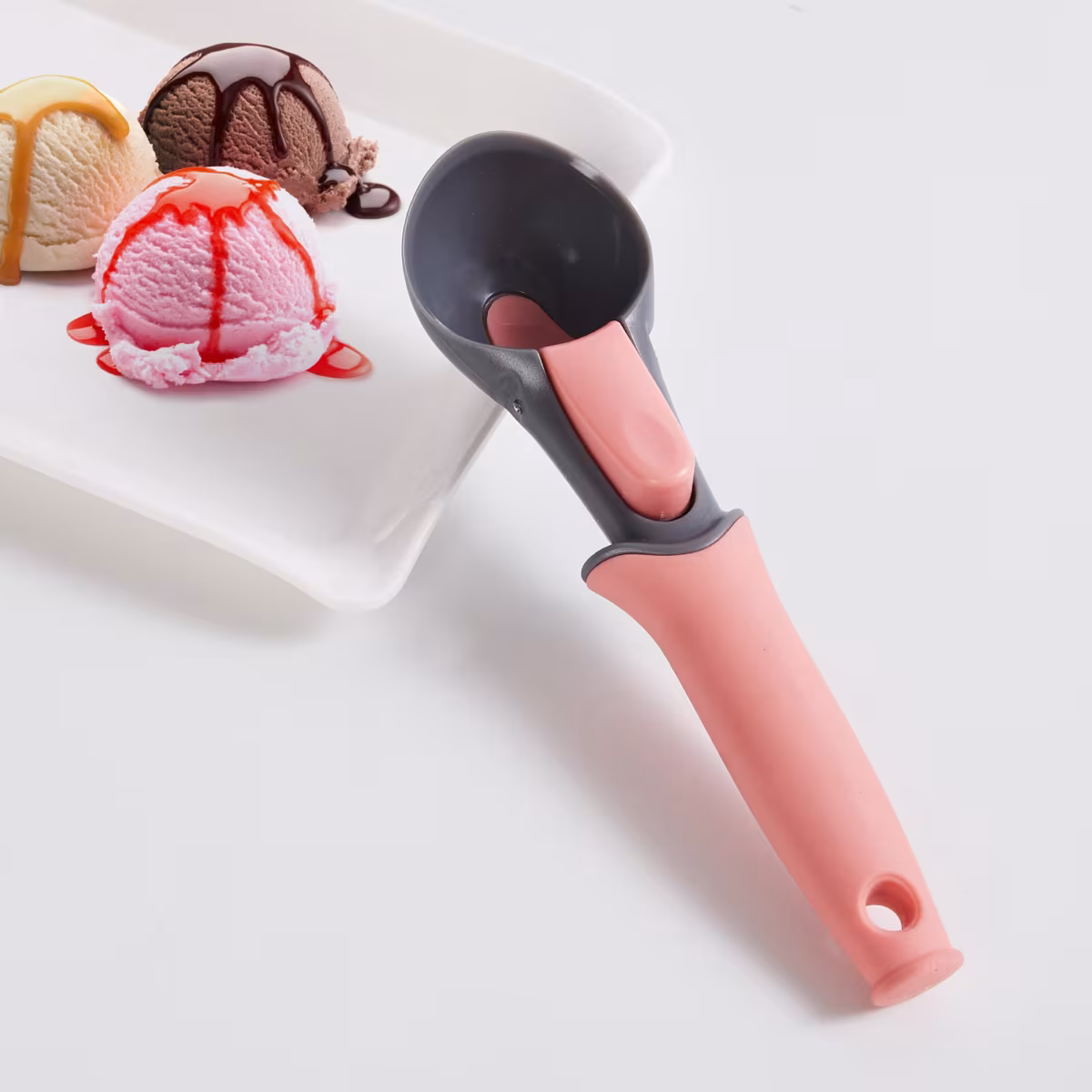 Rosemary Ice Cream Spoon in Pink