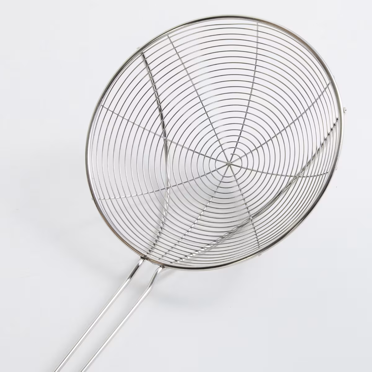 Ferrit Stainless Steel Deep Fry Strainer in Silver
