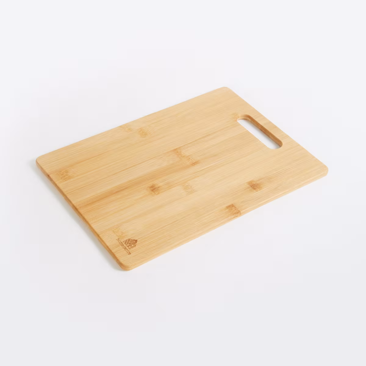 Spinel Set of 2 Bamboo Chopping Boards in Brown