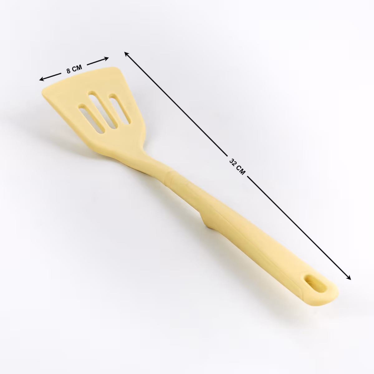 Colour Refresh Silicone Slotted Turner in Yellow