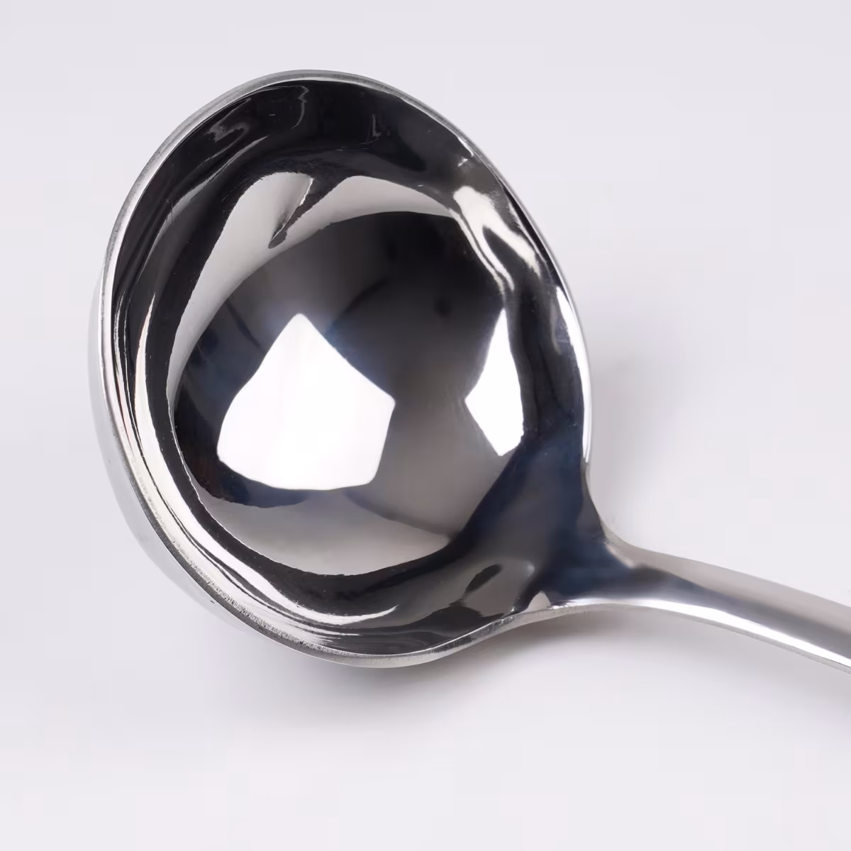 Glister Rosemary Stainless Steel Gravy Ladle in Silver
