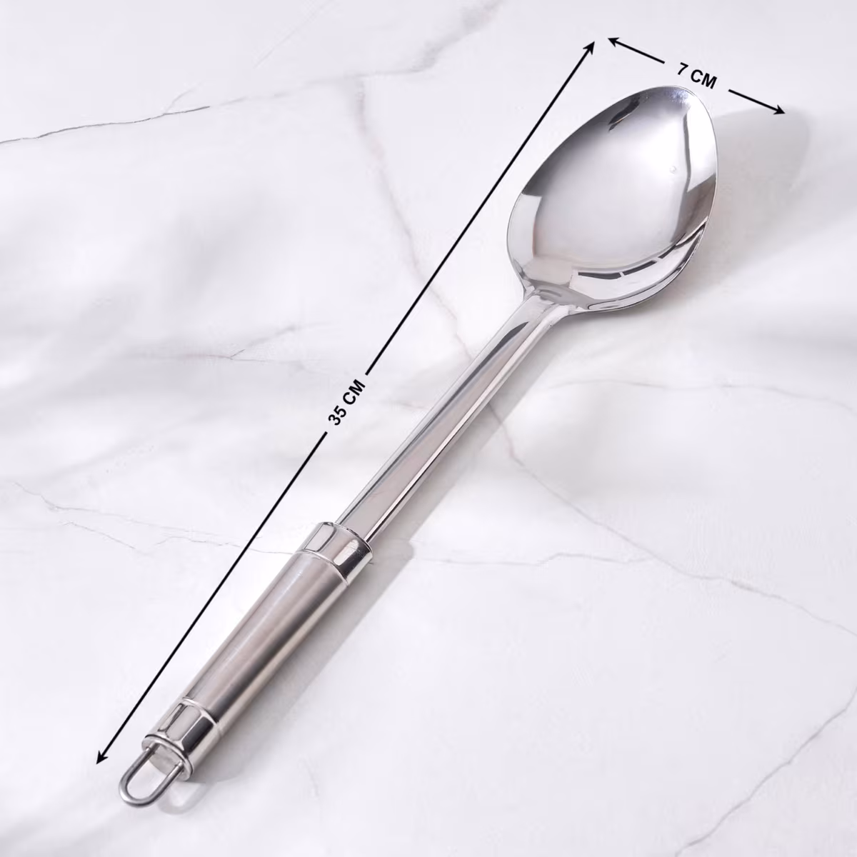 Ferrit Celik Stainless Steel Spoon in Silver