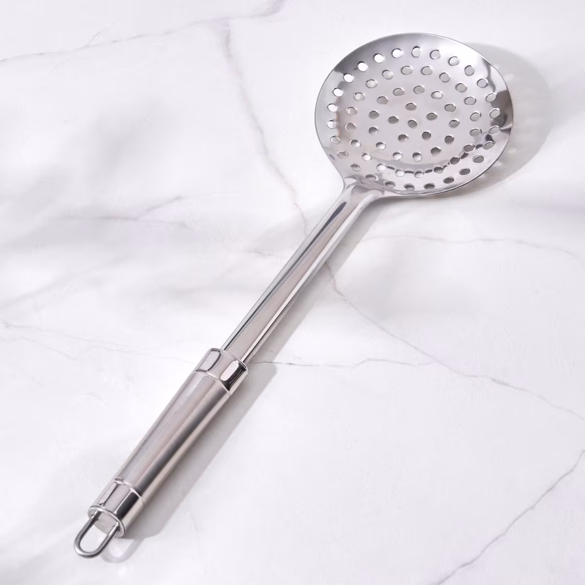 Ferrit Celik Stainless Steel Skimmer in Silver