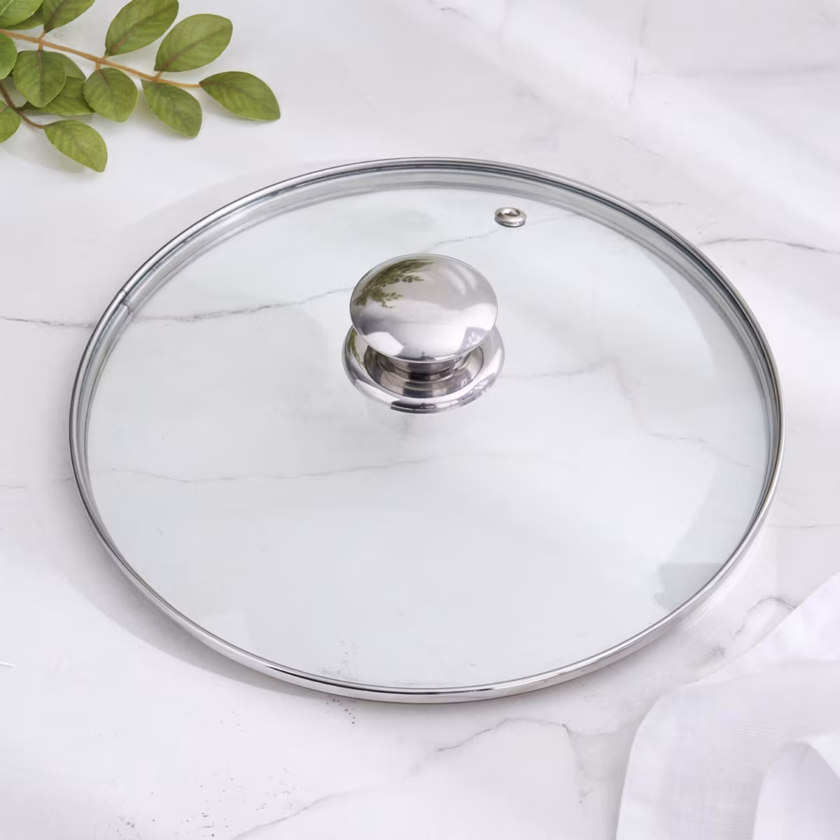 Adalyn Grit Glass Lid - 24cm in Transparent