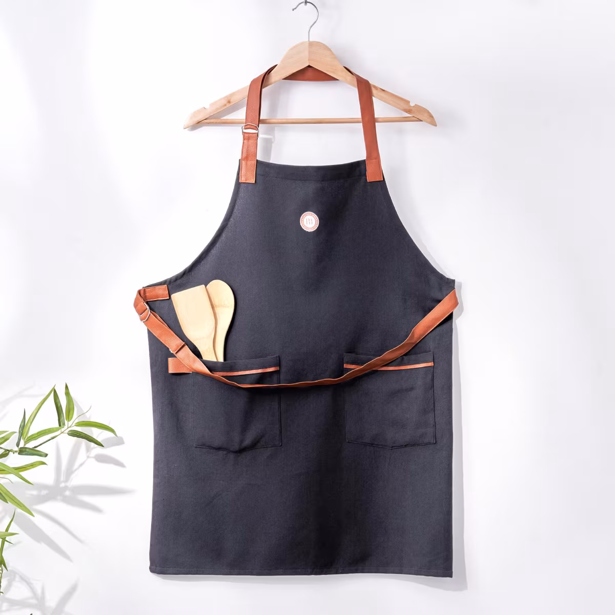 Chefs Special Cotton Kitchen Apron in Black