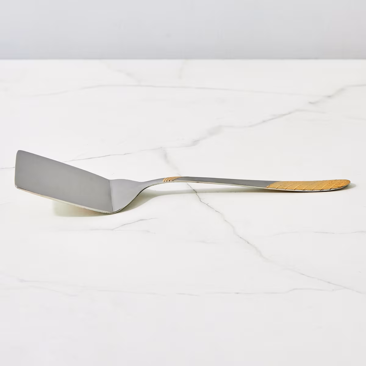 Glister Amara Stainless Steel Turner in Silver