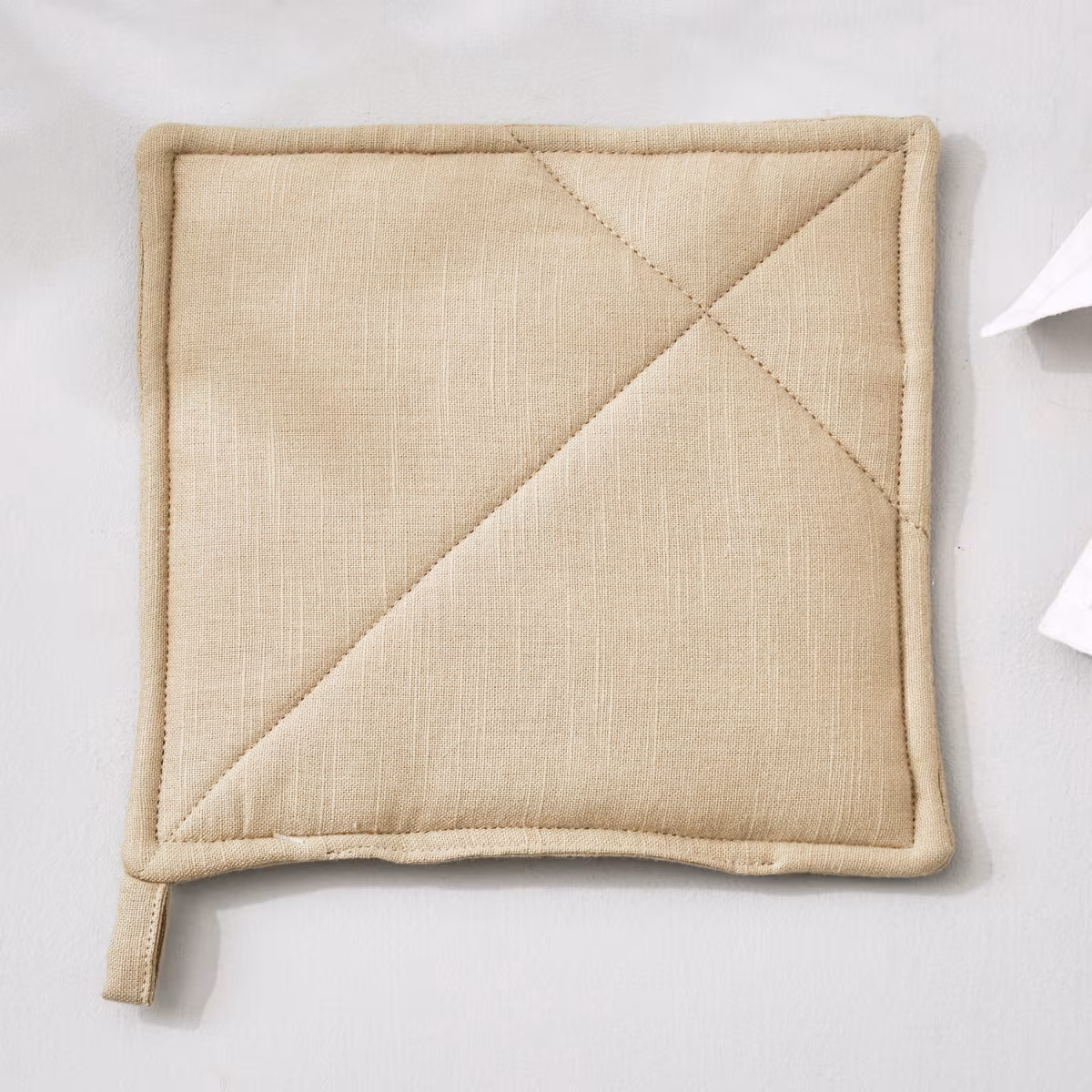 Maison Cotton Pot Holder in Beige