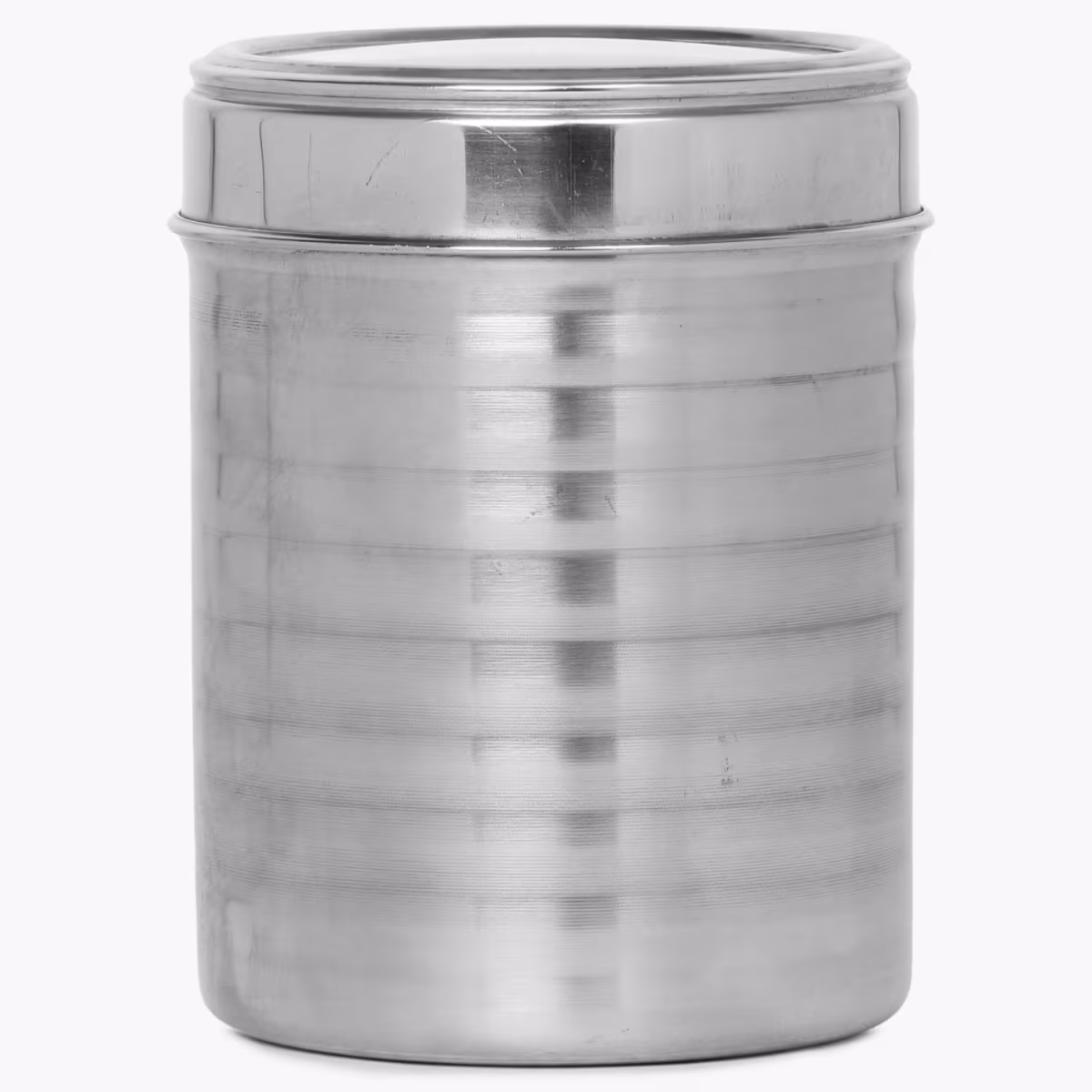 Glovia Stainless Steel Canister in Silver