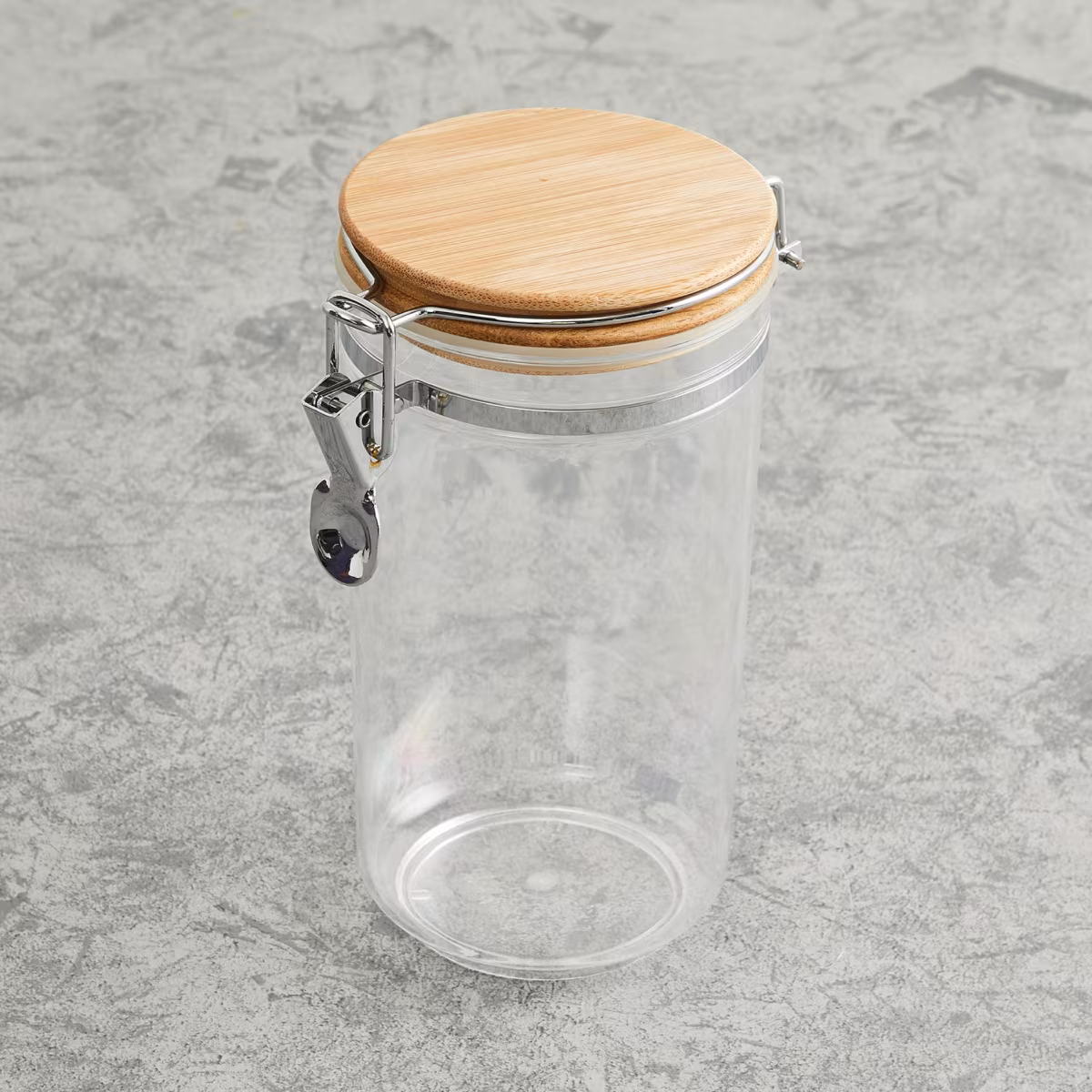 Palestine Acrylic Round Canister - 1.1L in Transparent