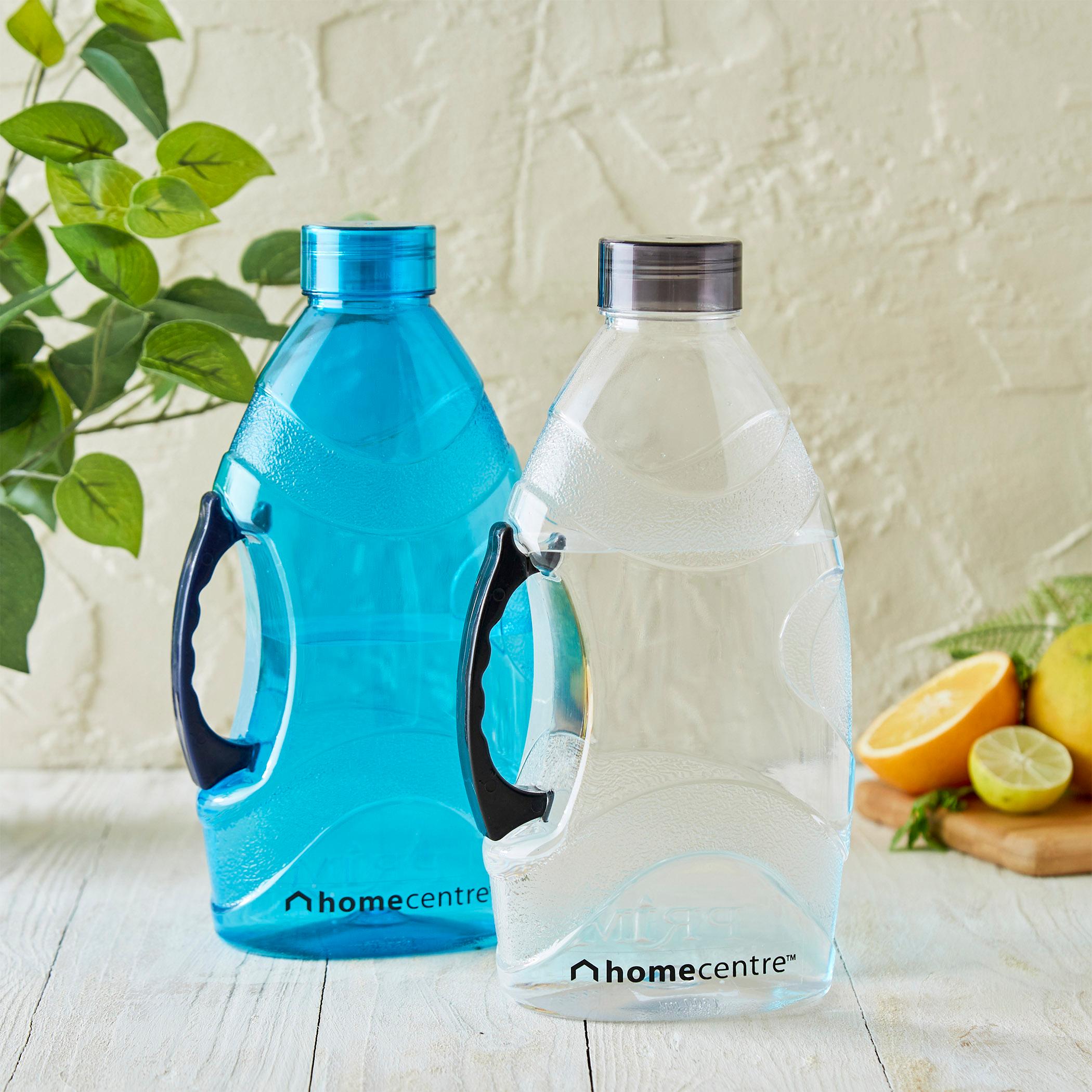 Corsica Marina Set of 2 Water Bottles with Handle - 1.3L in Blue