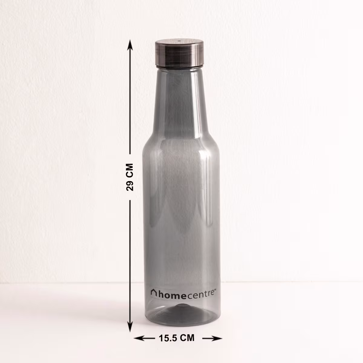 Corsica Marina Set of 4 Fridge Bottles - 1L in Grey