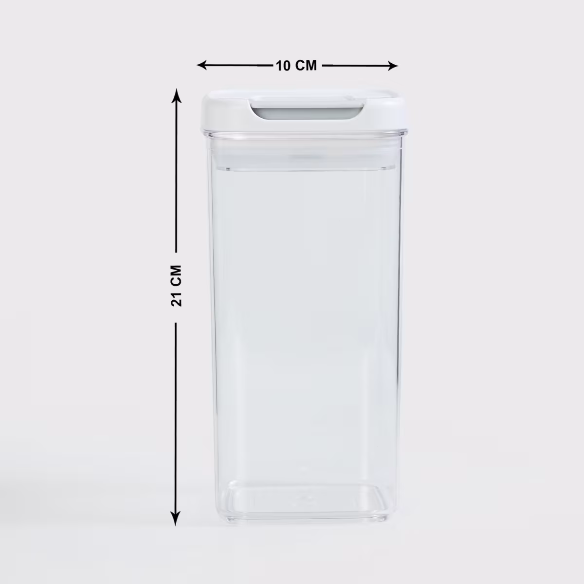 Palestine Acrylic Storage Container - 1.2L in Transparent