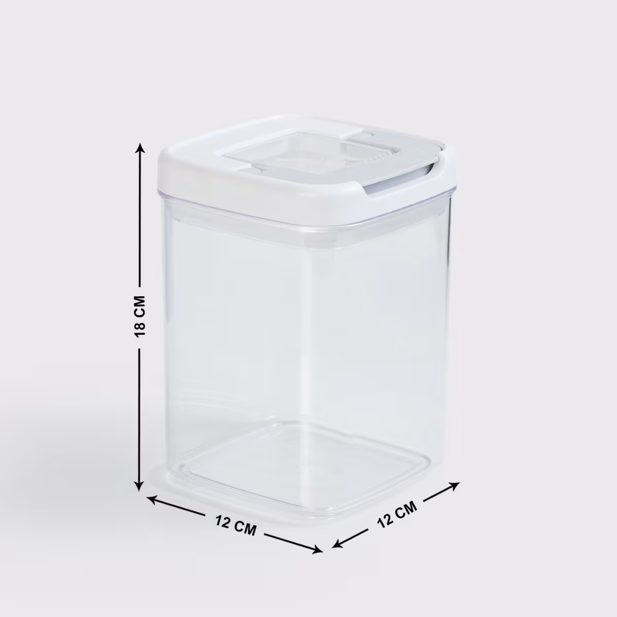 Palestine Acrylic Storage Container - 1.7L in Transparent