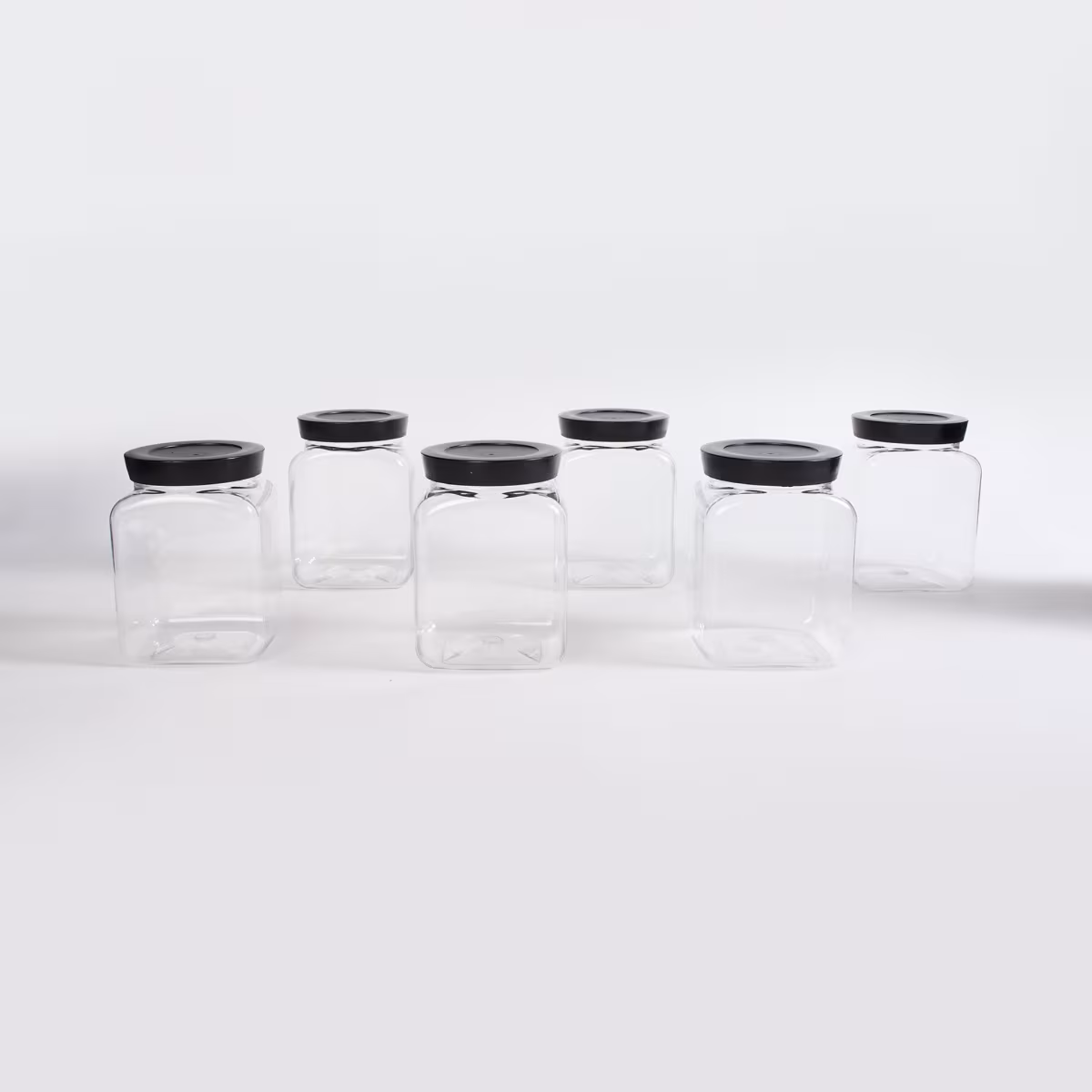 Corsica Essentials Set of 6 Storage Containers - 1.1L in Transparent