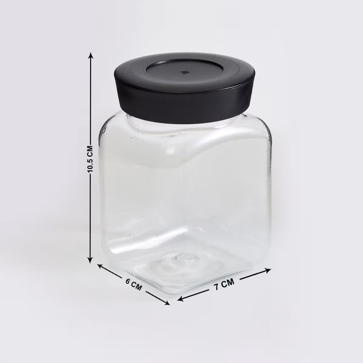 Corsica Essentials Set of 6 Storage Containers - 350ml in Transparent