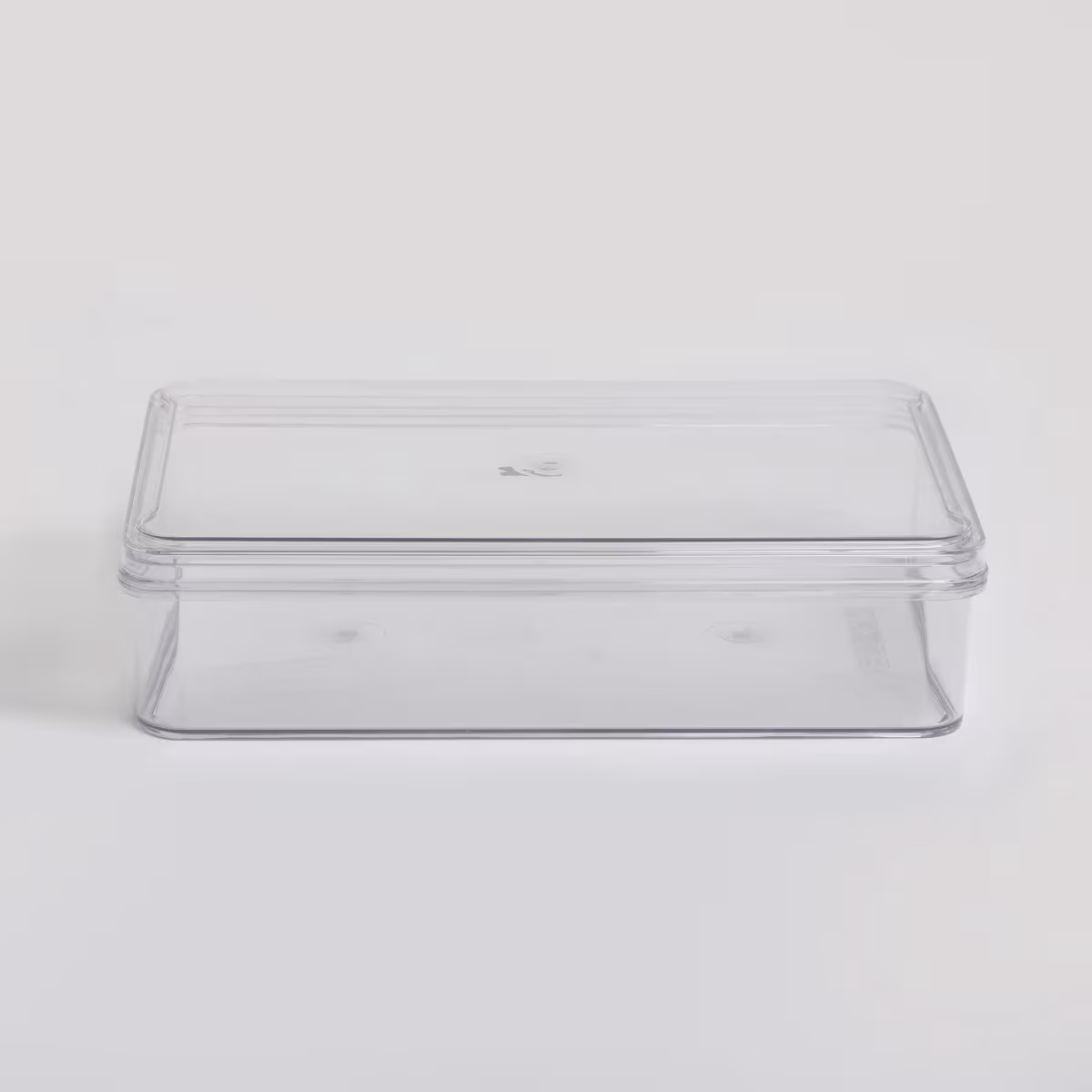 Orion Elfin Fridge Storage Box with Lid in Transparent