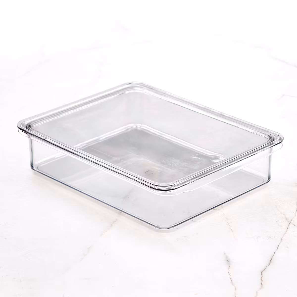 Orion Elfin PET Fridge Storage Box with Lid in Transparent