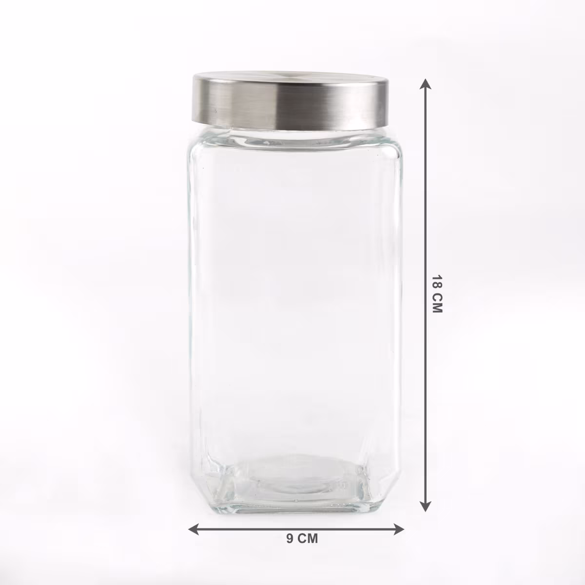 Pacific Blithe Glass Canister - 1000ml in Transparent