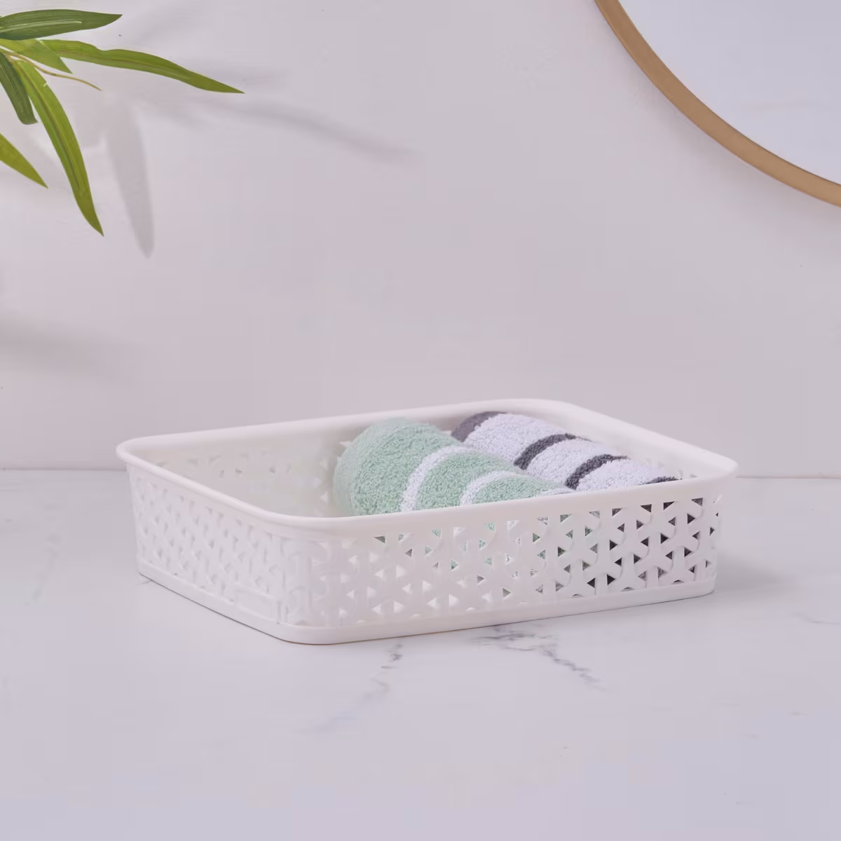 Wilton Royal Storage Basket in Offwhite