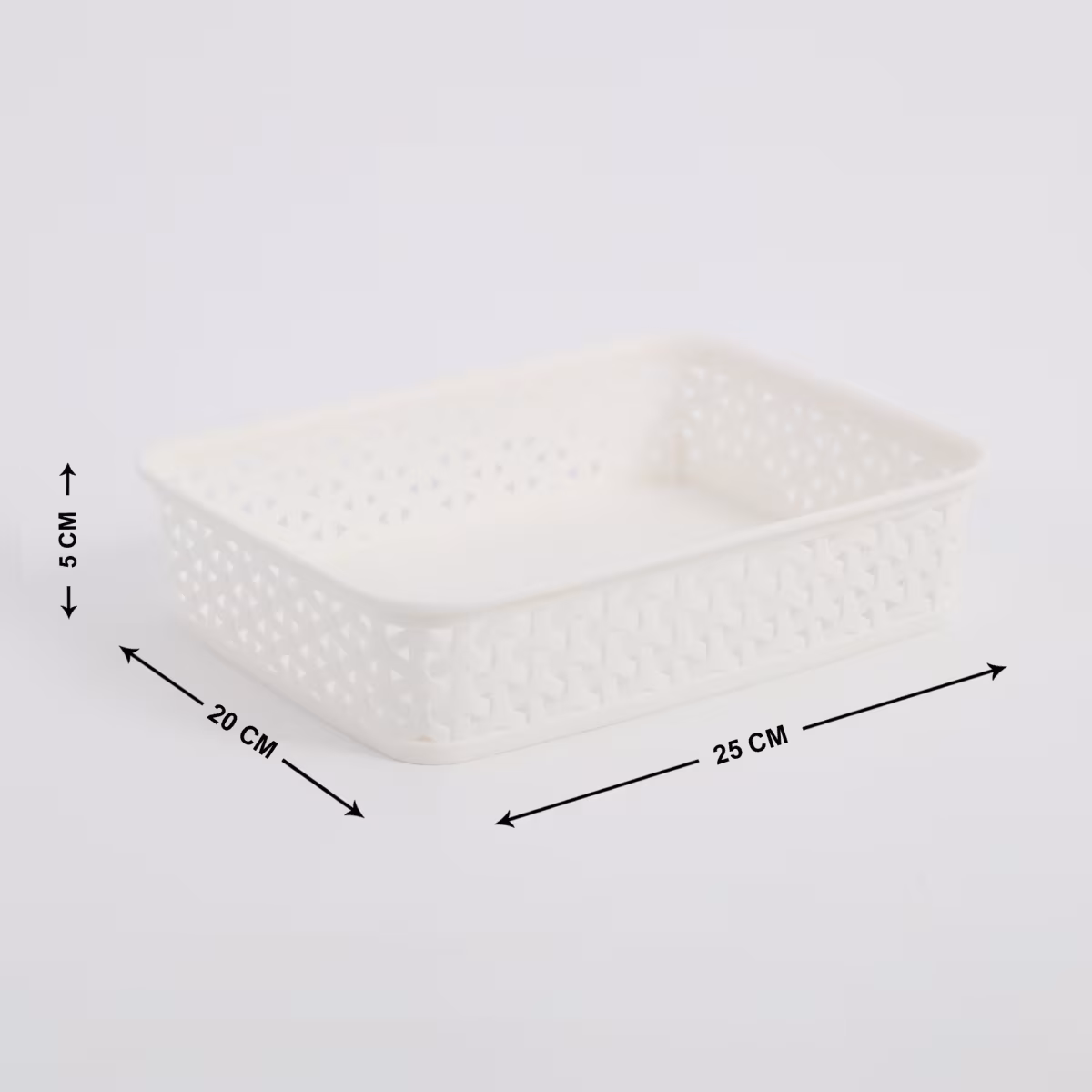 Wilton Royal Storage Basket in Offwhite